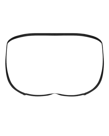Jockstrap noir Anniverse Special de Obsessive avec détails graphiques et sangles ajustables-2