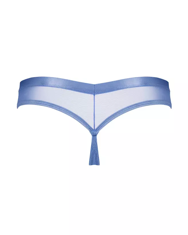 String Shaderi Obsessive bleu en maille transparente et design moderne-2