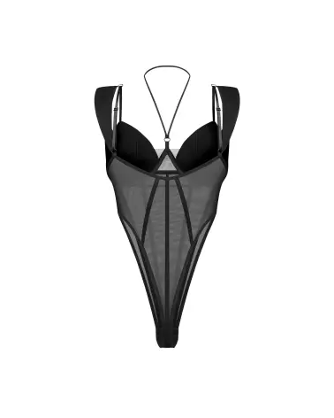 Image du Body Sibilie Noir par Obsessive, lingerie élégante et confortable-9
