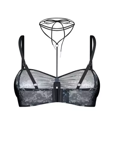 Image du soutien-gorge Corrosis d'Obsessive, lingerie transparente et élégante-2