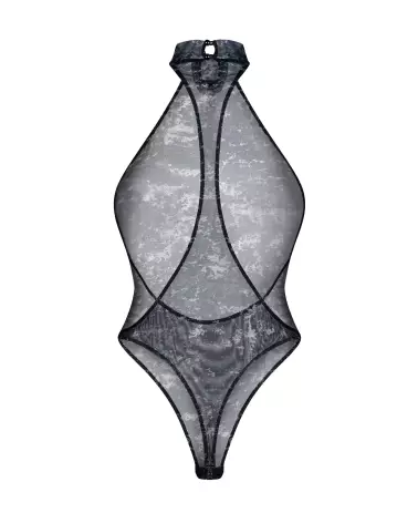 Corrosis Body Obsessive en maille transparente avec pendentif élégant-2