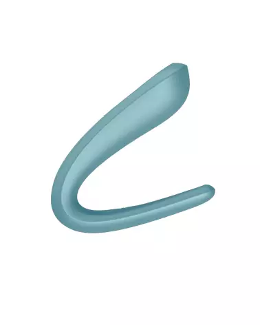 Satisfyer Double Classic bleu sextoy pour couple-6