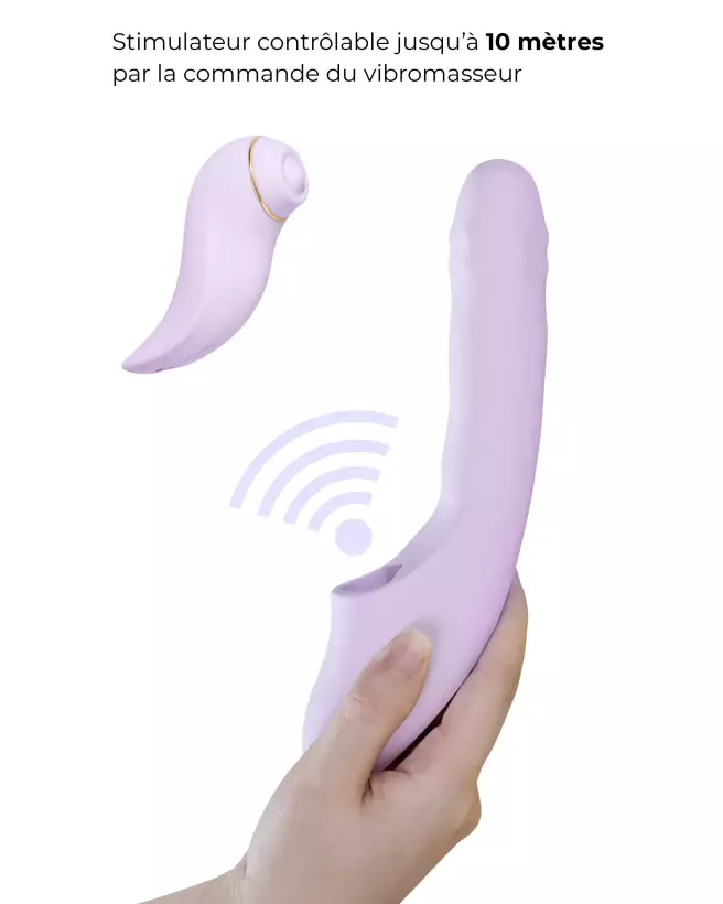 Image du SVAKOM DuoGlow Parme, rabbit vibrant haute performance et design élégant-7