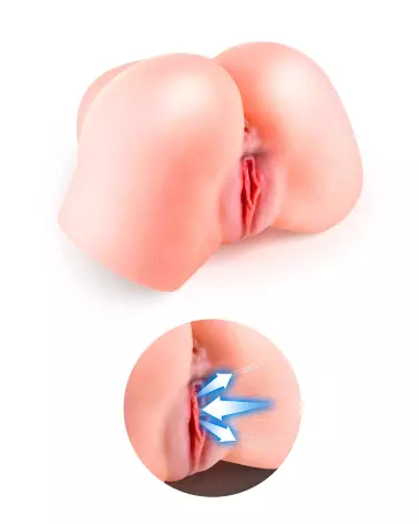 Image du Masturbateur Real Body Sophia, texture réaliste et design ergonomique pour plaisir masculin optimal.-1