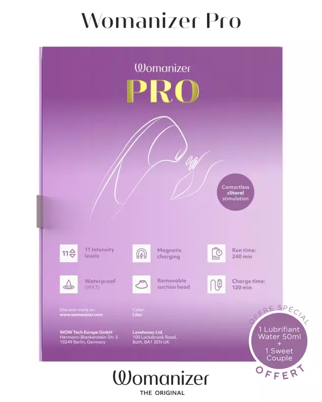 Womanizer Pro - Stimulateur Clitoridien - Technologie Pleasure Air - image 82