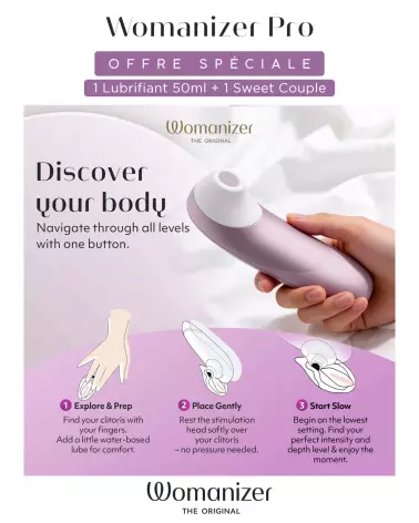 Womanizer Pro - Stimulateur Clitoridien - Technologie Pleasure Air - image 86