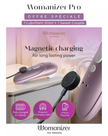 Womanizer Pro - Stimulateur Clitoridien - Technologie Pleasure Air - image 88