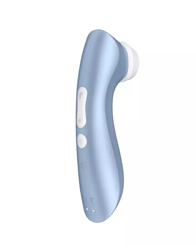 Image du Satisfyer Pro 2+ Bleu, stimulateur clitoridien étanche et discret-4