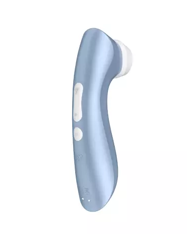 Image du Satisfyer Pro 2+ Bleu, stimulateur clitoridien étanche et discret-4