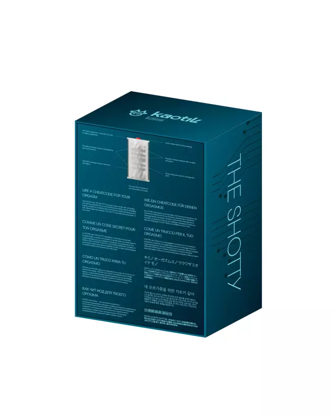 Image du Masturbateur KAOTIK SHOTTY NOIR par SEXTOYS-KAOTIK, sextoy discret pour plaisir masculin intensifié-9