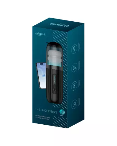 Image du masturbateur KAOTIK SHOCKWAVE NOIR par SEXTOYS-KAOTIK, design élégant et discret pour plaisir intense-2