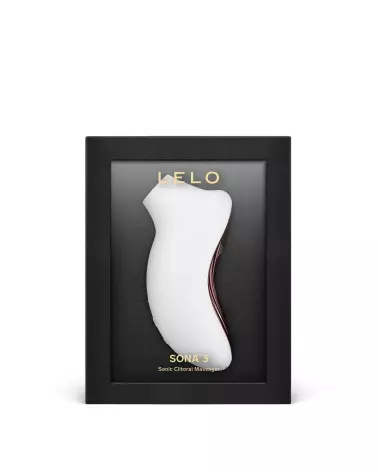 Image du LELO SONA 3 Cream, stimulateur clitoridien sonique, élégant et rechargeable-2