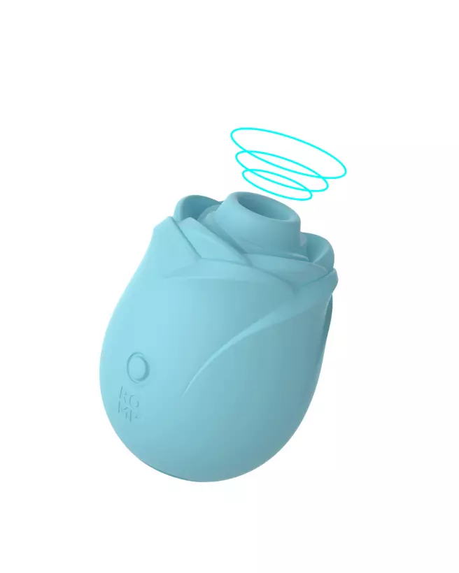 Image du stimulateur clitoridien ROMP Rose Glow, jouet intime silence et puissance-9