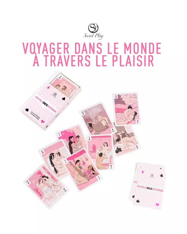 Image du jeu de cartes CIVILISEXATIONS par Secret Play Games, idéal pour l'humour en soirée-2