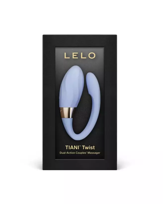 Image du sextoy LELO TIANI TWIST BLEU pour couple, design ergonomique et waterproof-2