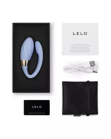 Image du sextoy LELO TIANI TWIST BLEU pour couple, design ergonomique et waterproof-7