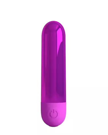 Image du vibromasseur Pretty Love Kiwi Violet, design élégant et compact-1