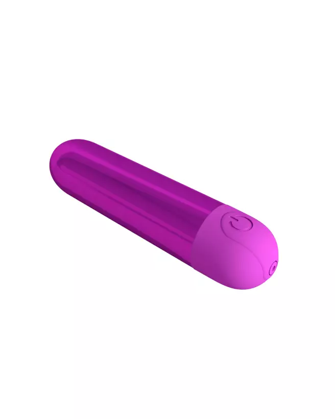 Image du vibromasseur Pretty Love Kiwi Violet, design élégant et compact-3