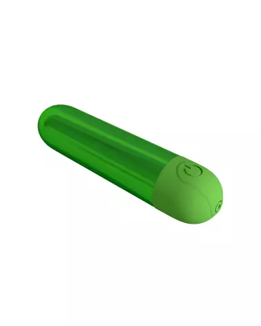Pretty Love Kiwi Vert Vibromasseur Luxe en Silicone-3