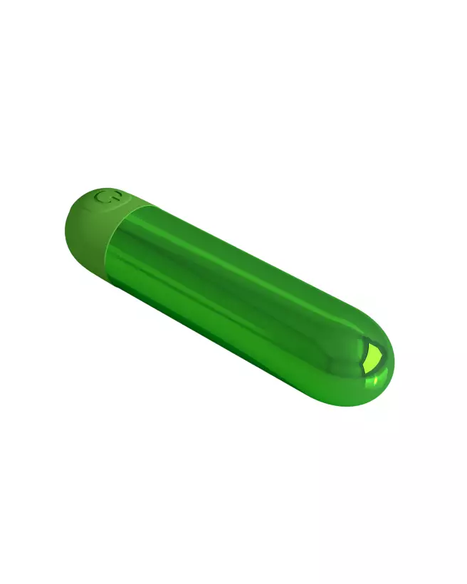 Pretty Love Kiwi Vert Vibromasseur Luxe en Silicone-4