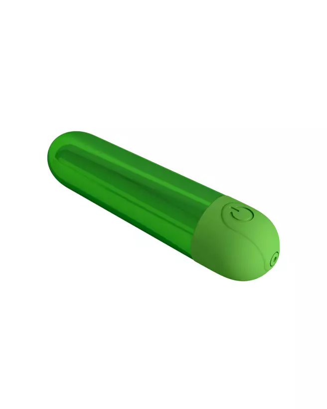 Pretty Love Kiwi Vert Vibromasseur Luxe en Silicone-7