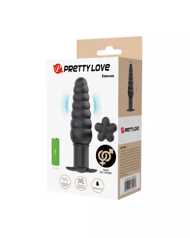Image du plug anal PRETTY LOVE IMRON en silicone de Pretty Love, idéal pour débutants et experts-2