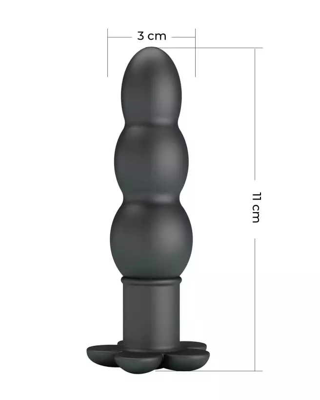 Image du plug anal PRETTY LOVE JADIER, ergonomique et doux pour initiation et plaisir avancé-10