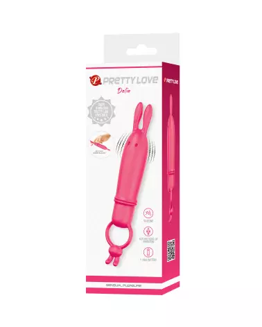 Image du vibromasseur Pretty Love Delia, sextoy ergonomique et silencieux pour plaisir intense-2