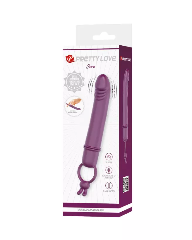 Image du vibromasseur Pretty Love Cora, design élégant et ergonomique pour stimulation maximale-2