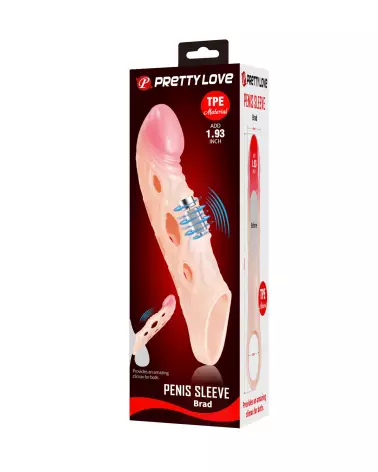Image PRETTY LOVE BRAD CHAIR gaine pour pénis intensifiant plaisir et confort-2