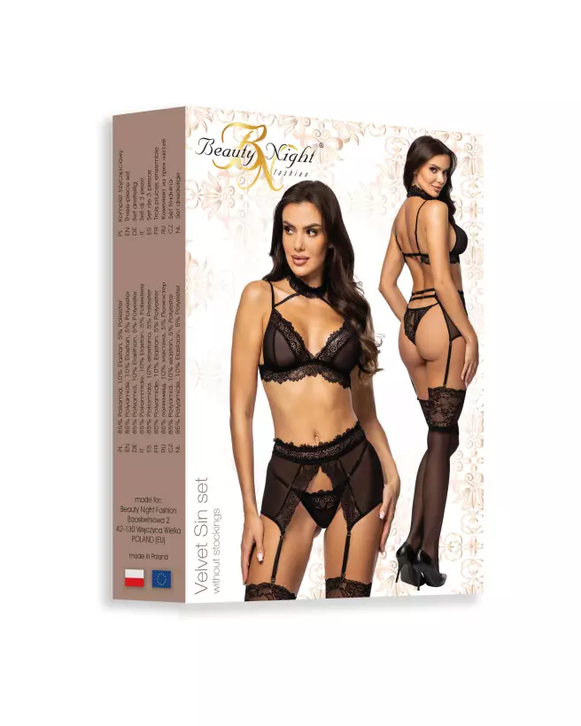 Image de l'ensemble Velvet Sin noir par Beauty Night, lingerie élégante et séduisante-15