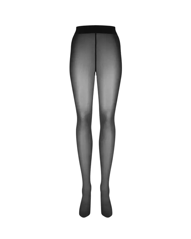 Collants Patrise Classy Obsessive noir élégant semi-transparent-5