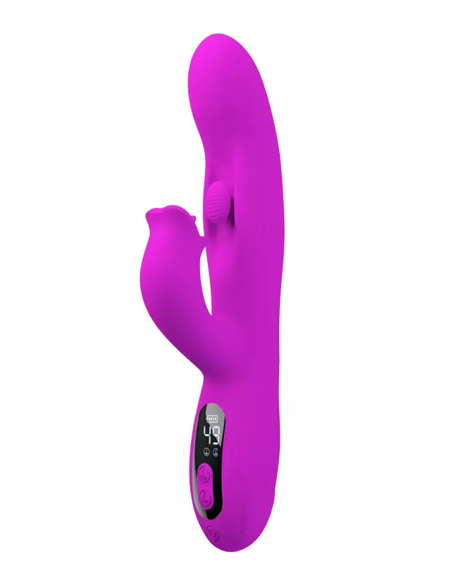 Image du Pretty Love Yalanda, rabbit vibrant pour stimulation du point G et clitoridienne-2