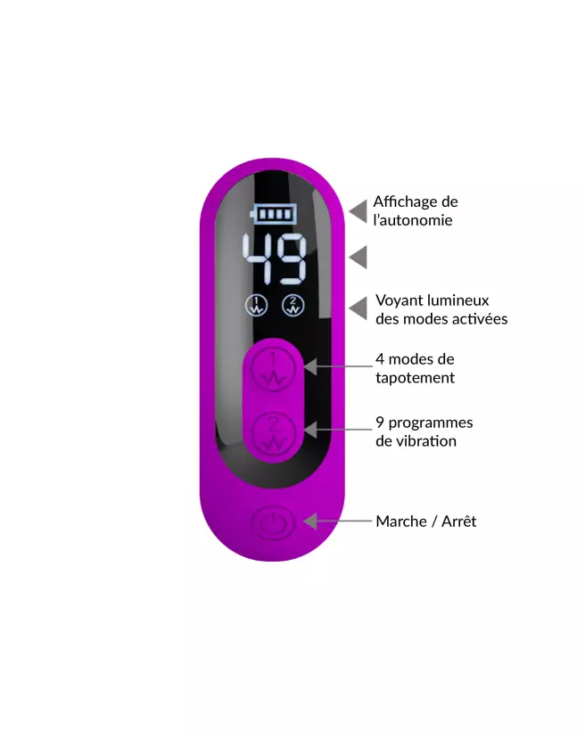 Image du Pretty Love Yalanda, rabbit vibrant pour stimulation du point G et clitoridienne-8