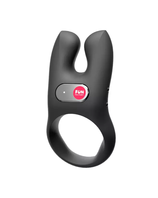 Cock Ring Noir FUN NOS de FUN FACTORY pour augmentation de performance et plaisir durable-1