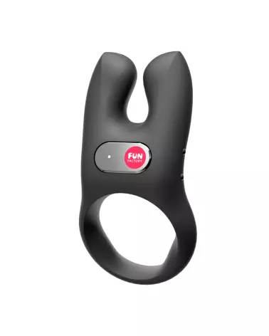 Cock Ring Noir FUN NOS de FUN FACTORY pour augmentation de performance et plaisir durable-1