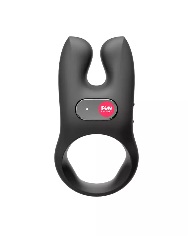 Cock Ring Noir FUN NOS de FUN FACTORY pour augmentation de performance et plaisir durable-3
