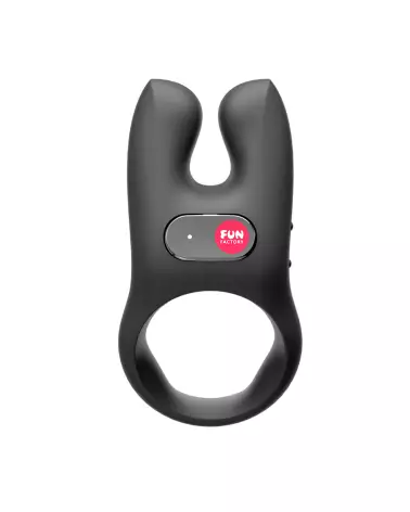 Cock Ring Noir FUN NOS de FUN FACTORY pour augmentation de performance et plaisir durable-3