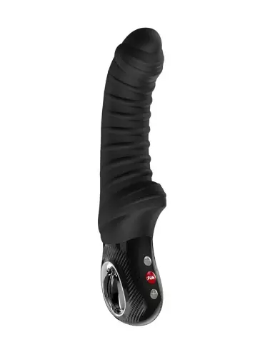 Image du vibromasseur FUNFACTORY TIGER NOIR, idéal pour la stimulation du point G, en silicone médical, rechargeable et -1