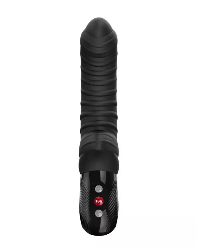 Image du vibromasseur FUNFACTORY TIGER NOIR, idéal pour la stimulation du point G, en silicone médical, rechargeable et -3