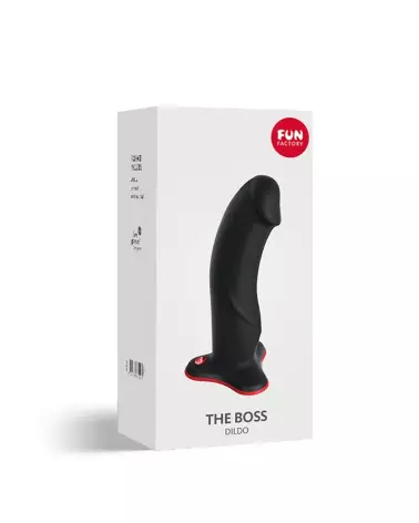 Image du Plug Anal FUN THE BOSS STUB NOIR par FUN FACTORY - Conception ergonomique et sécurité maximale-2