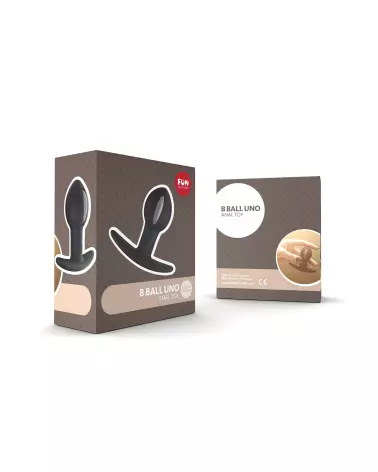 Image du Plug Anal FUN FACTORY B BALL UNO Noir - Confort et Stimulation Intense-2