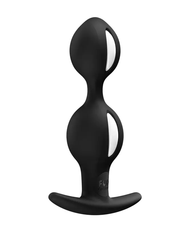 Image du plug anal FUN FACT B BALLS DUO NOIR par FUN FACTORY, conçu pour le plaisir intensifié-3