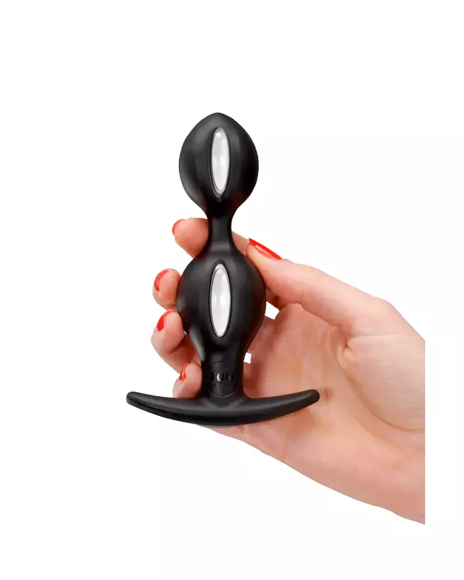 Image du plug anal FUN FACT B BALLS DUO NOIR par FUN FACTORY, conçu pour le plaisir intensifié-6