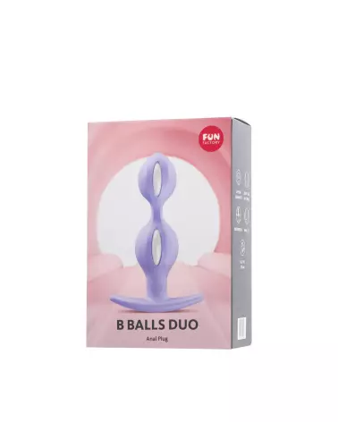 Image FUN FACTORY B BALLS DUO parme - Plug Anal de Qualité-2