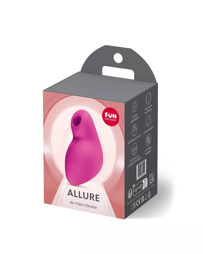 Image du stimulateur clitoridien FUN FACTORY ALLURE, haute qualité et design ergonomique-2