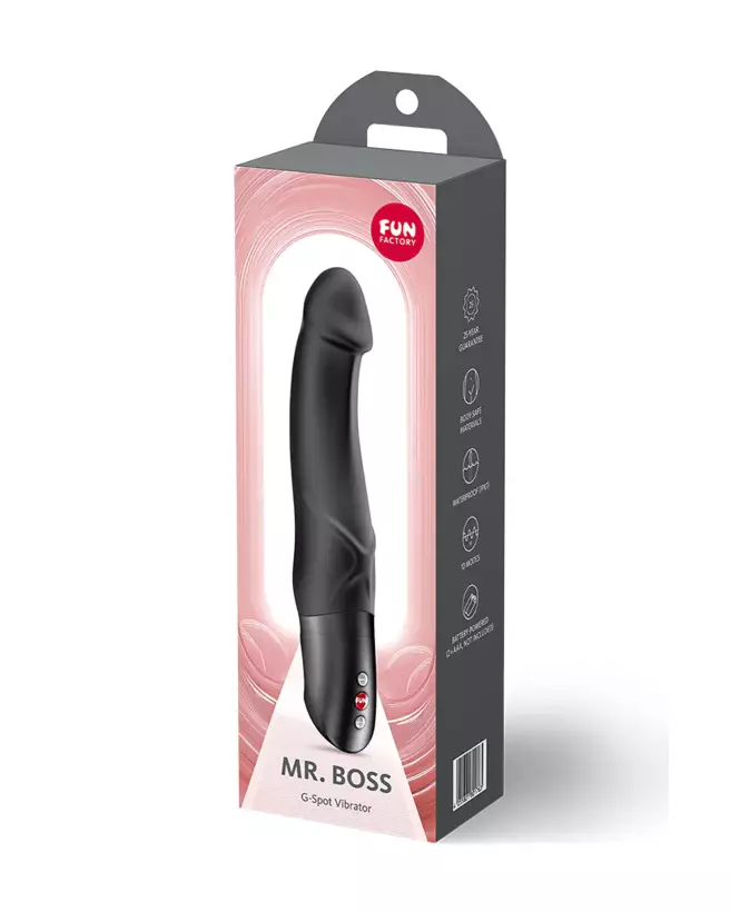 Image du vibromasseur FUN FACTORY MR BOSS, plaisir intense et technologie avancée-2