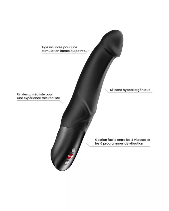 Image du vibromasseur FUN FACTORY MR BOSS, plaisir intense et technologie avancée-4