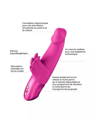 Image du vibromasseur FUN WICKED ANGEL de FUN FACTORY, spécial point G-4