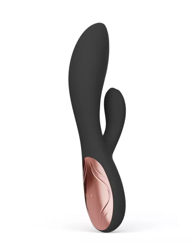 Image du LELO INA Thrust Noir, rabbit vibrant haut de gamme pour plaisir maximal-3
